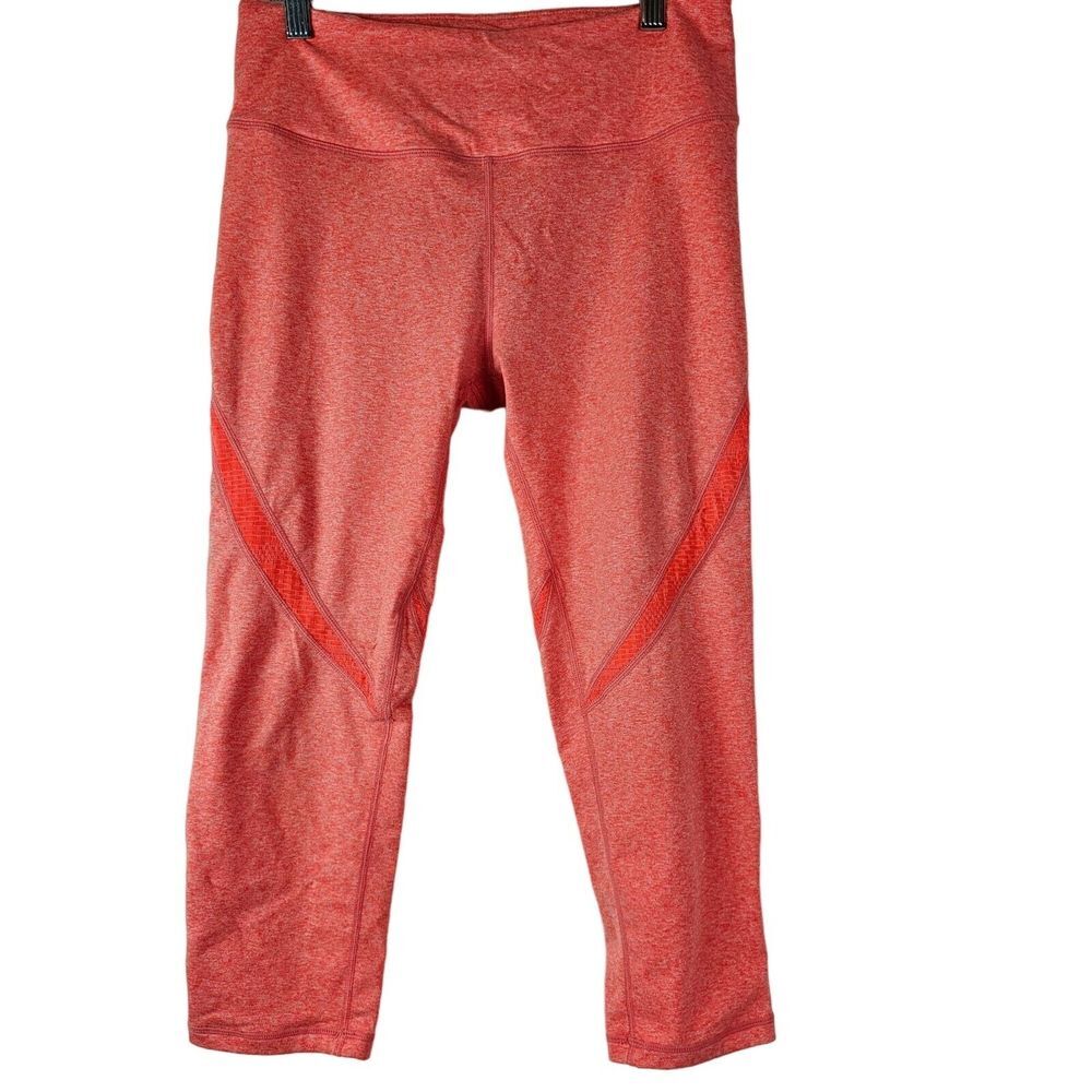 Nanette Lepore Women's‎ Orange Cropped Leggings Workout Size M
